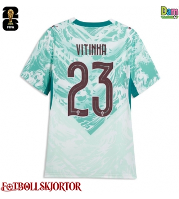 Portugal Vitinha #23 Bortatröja Dam VM 2026 Kortärmad
